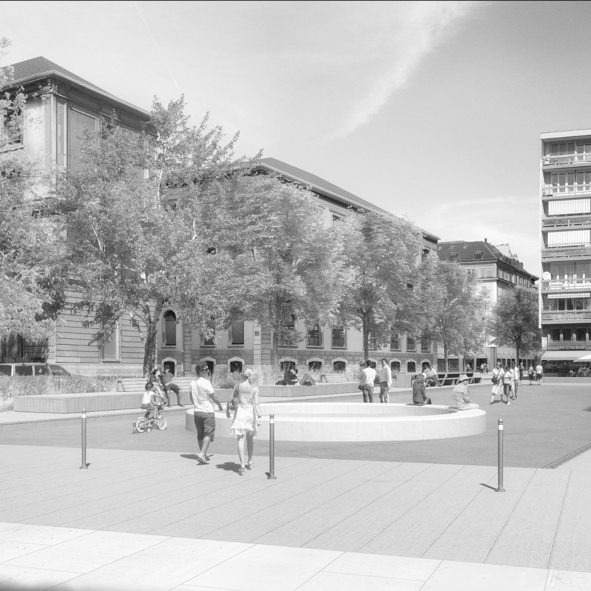Réalisation en ingénierie civile de OU3 ingénieurs à Genève