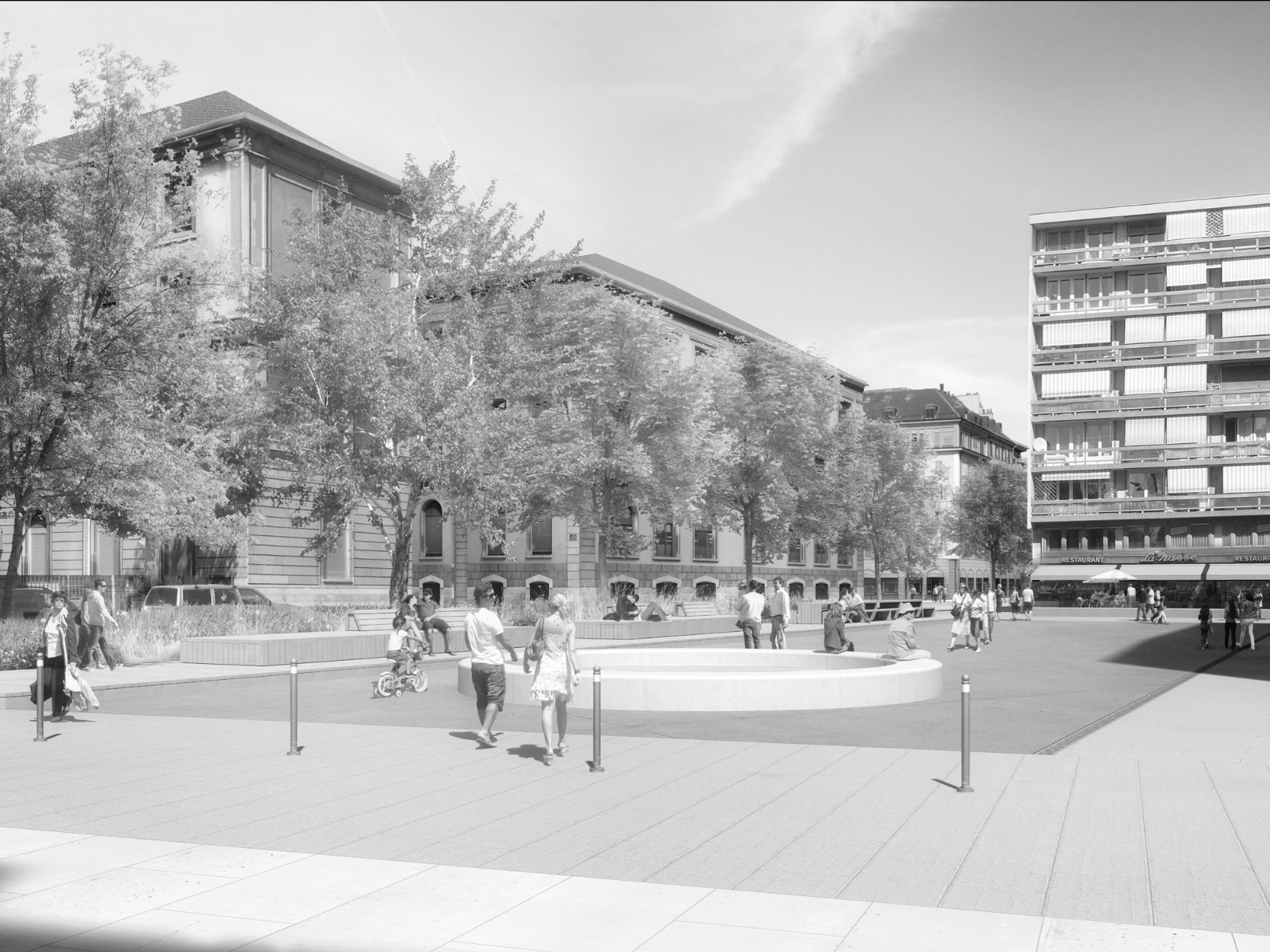 Réalisation en ingénierie civile de OU3 ingénieurs à Genève